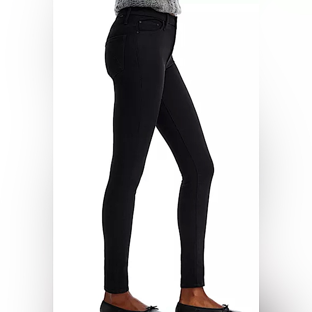Mother Looker High Waisted Black Size 27